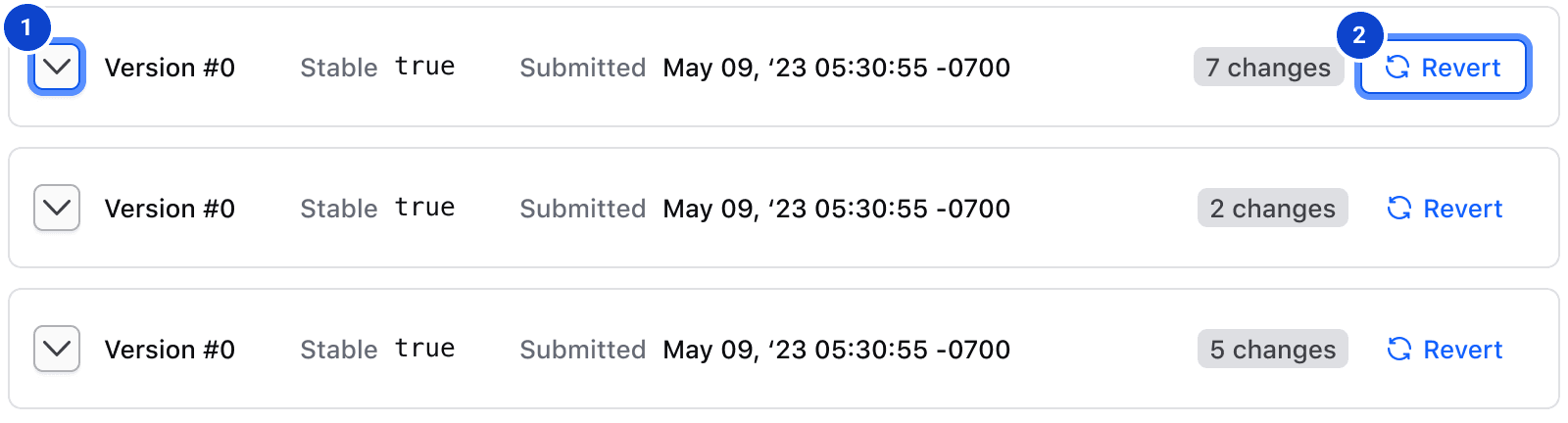 Keyboard accordion navigation example